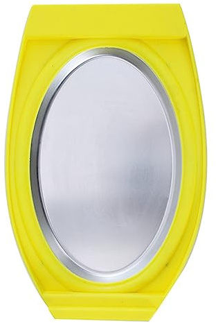 Haofy Ice Cream Maker, Food Grade Aluminum Tray Rolled Ice Cream Maker for Family DIY Yogurt and Soft Serve (Yellow)