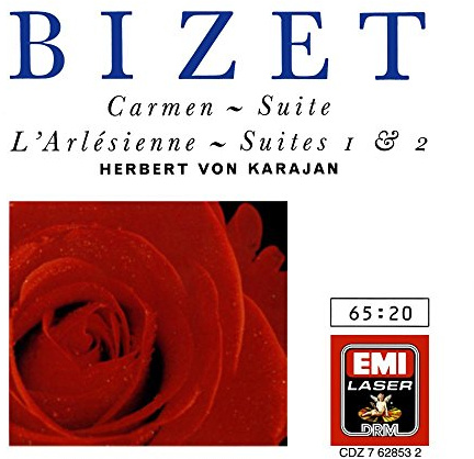 Bizet: Carmen Suite, L'arlesienne Suites; Schmidt, Et Al / Karajan