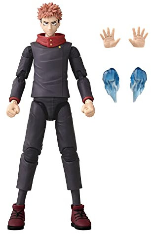 BANDAI - Anime Heroes - Jujutsu Kaisen - Action Figur 17 cm - Itadori Yuji - Gelenkfigur Yuji - Offizielle Lizenz Jujutsu Kaisen - 36981