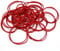 Zhichengbosi 10PCS Handmade Red Bracelet, Adjustable Red Bracelet String, Good for Prosperity and Success