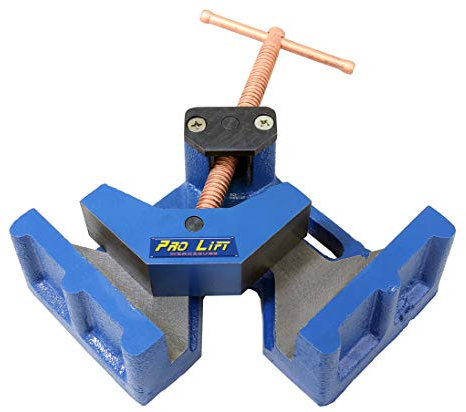 Pro-Lift-Werkzeuge 100 mm Winkel-Schraubstock, verstellbar, optimal für Schweiß- und Montagearbeiten