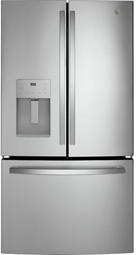 GE 25.6 Cu. Ft. Fingerprint Resistant French-Door Refrigerator