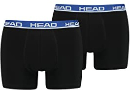 HEAD Herren Basic Boxer Pant Shorts Unterwäsche Unterhose 2 er Pack
