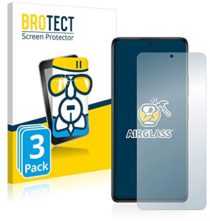 BROTECT Protector Pantalla Cristal para Xiaomi Redmi Note 10S Protector Vidrio (3 Unidades) - [Dureza 9H, Anti-Arañazos]