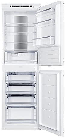Integrated Frost Free Fridge Freezer, 50/50 Split, White - Montpellier MIFF5151F
