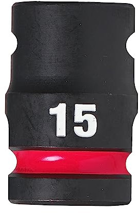 Milwaukee - ½ Shockwave™ Impact Duty Impact Socket - Standard - 15mm
