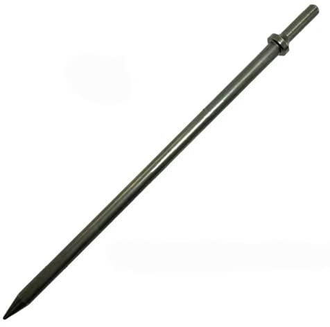 Generic Pneumatic Air Hammer Chisel, 350mm Pointed Steel Blade, Metal Handle, 13.78 Inches, Concrete, Tile Chisel
