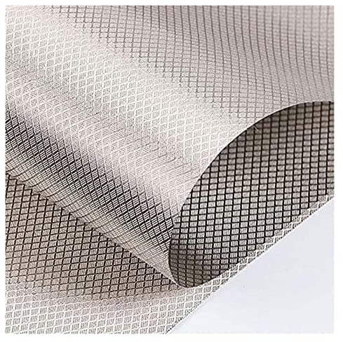 LONGPING 43 Zoll Breites Faraday-Gewebe, HF-Abschirmgewebe, RFID-Strahlungsabschirmgewebe, HF-Signalblockiermaterial for Smart Meter (Silber) (Color : Silver, Size : 1.1x4m)