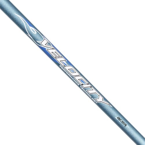 Acer Velocity Light Blue .370” Graphite Golf Club Shafts for Irons, Ladies/Senior Combination Flex for Women and Senior Men