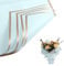 Geschenkpapier, 20 Blatt Blumenpapier, wasserfestes Blumen Papier für Geburtstag & Hochzeit（Blau）