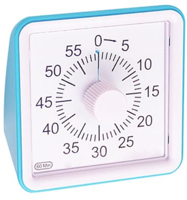 Amosfun Minuteur Cuisine Mécanique Minuterie de Cuisson de Silencieuse sans Pile Accessoire pour Maison Hôtel Restaurant Activités en Classe Garçon et