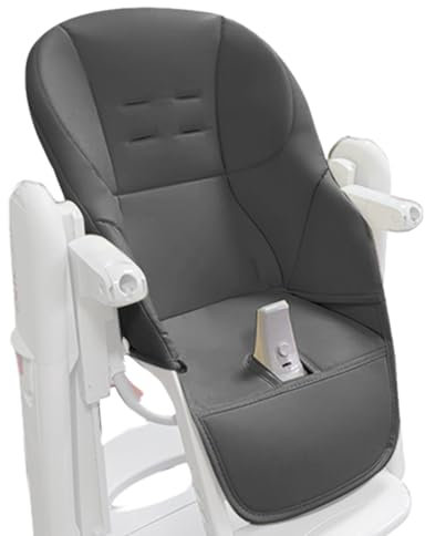 Baby Hochstuhl Kissenbezug | Baby Hochstuhl Sitzauflage | PU-Leder Hochstuhl Bezug | Baby Esszimmerstuhl Sitzkissen | Universeller High Chair Ersatzbezug Für Peg Perego Tatamia Hochstuhl