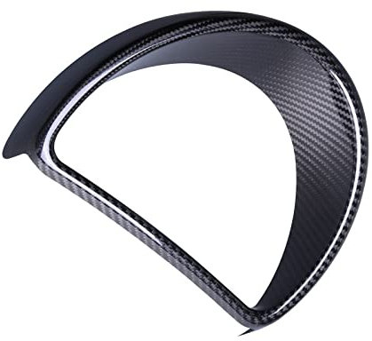 WILSEM Für Smart Fortwo Forfour 453 2015-2018 Auto Tacho Kohlefaser Zierrahmen Mittelkonsole Kombination Meter Aufkleber