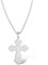 SIPURIS Orthodoxe Kreuz-Halskette für Männer, Jesus Christus, orthodoxer Kruzifix-Anhänger, Edelstahl, religiöser, christlicher Schmuck, Geburtstagsgeschenk (Silber-cross chain)