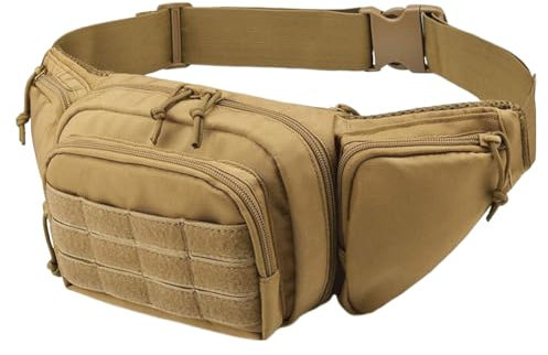 GETBSTOOP Marsupio Tattico for Pistola for Uomo e Donna Zaino Casual Marsupio Marsupio Marsupio Marsupio for Caccia Arrampicata Campeggio