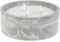 WELL HOME - Vela led formato redondo color gris Ø20x8cm