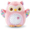 VTech - Ma Veilleuse Lumi Chouette Rose, Peluche Apaisante, Veilleuse Musicale et Lumineuse, Musique Douce, Berceuses, Bruits Blancs et Sons de la Nature, Cadeau de Naissance - Contenu en Français