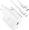 Supervooc 45W USB Charger and USB C Cable for OPPO A60 A80, Quick Charge Adapter Charger and Type C Cable 1 Meter for OPPO Reno14F 13F 12F Find N2 N3 Flip OPPO A5 A3 Pro F29 A79 A40 Pad Realme 14 Pro