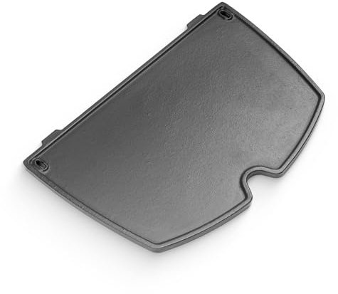 6558 - Piastra per barbecue a gas Weber Q100 q1200 elettrica Q1400 q1000 q1400, piastra in ghisa da 32 cm, per Weber Q100 Q1000 serie Q120 Q1200