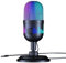 INDOTEAM USB Microphone for PC – RGB Microphones USB Mic for PC Laptop – Gaming Microphone with Mute Button, Volume Adjust and Lights Off – Condenser Desk Micro phone for Gaming Streaming Podcast