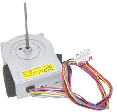 UDKZSQCB Cooling Fan Motor, Compatible For LG Refrigerator EAU63103216 ODM-001F-49 DC 12V, Fridge Radiator Accessories.