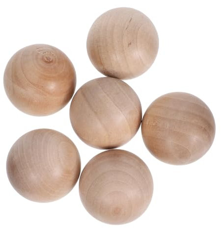 KOCKSHION 6pcs Reusable Wood Cork Plugs for Decanter Wooden Round Carafe Bottle Replacement Cork Stopper Decanter Stopper Replacement for Wine Saver Wine for Bottles