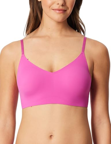 Schiesser Damen nahtloses Bustier Spaghettiträger mit herausnehmbaren Pads - Invisible Soft