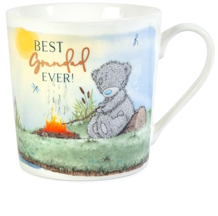 Me to You Tatty Teddy Keramiktasse mit Aufschrift Best Grandad Ever! in Box, für Vatertag oder Geburtstag, offizielle Kollektion