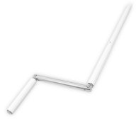 DIWARO® Stahl Rolladen Kurbelstange, Innendurchmesser 11,9 mm, Aussendurchmesser 16 mm, Farbe weiss, Drehgriffe in Kunststoff weiss (weiss beschichtet | 11.9 mm | gestreckte Länge 800-2000 mm) (800)