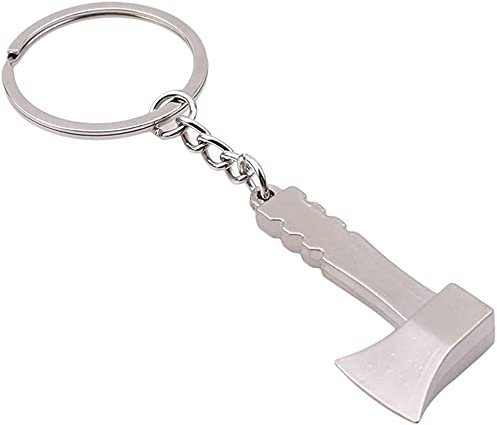 Freedale Work Mini Construction Hardware Tools Car Keyring Novelty Keychain Keyfob Mens toy Gift (Axe)