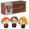 Harry Potter Radiergummi Kinder Schule, 3 Figuren Radiergummi Set, Back to School Kinder Schreibwaren, Einschulung Geschenk