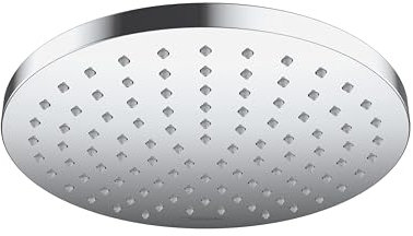Hansgrohe Vernis 26277001 - Cabezal de ducha de 8 pulgadas con 1 rociador completo en cromo
