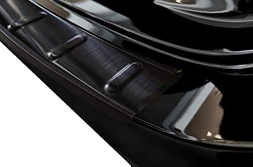 Ladekantenschutz aus Edelstahl in anthrazit mit 3D Abkantung passend für Mercedes CLA Shooting Brake ab 9/2019 (X118) AZ30000041