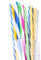 12 PCS Mason Jar Straws Thick Plastic Drinking Straws Reusable Bpa Free Long Drinking Straws for Yeti Tumbler with 1 PCS Cleaning Brush