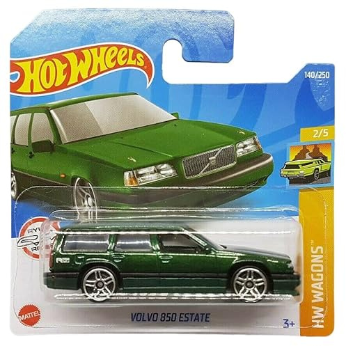 Hot Wheels - Volvo 850 Estate - HW Wagons 2/5 - HCV21 - Short Card - dunkelgrün - Ryu´s Rides - Mattel 2022