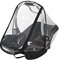 Universal Rain Cover for Pushchair Stroller, Food Grade EVA, Waterproof Windproof Dust Transparent Carrycot Rain Cover Car Seat Accessory, Ventilated Rain Weather Shield with Zipper and Vent