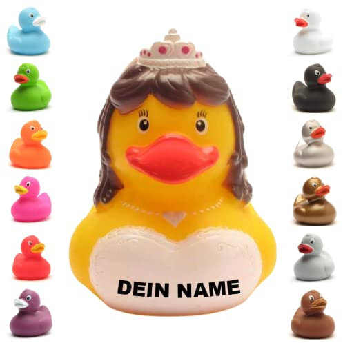 Badeente - personalisierbar (Braut Ente)