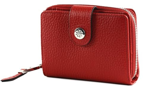 Picard Pure 1 Geldbörse aus Leder hergestellt, in der Farbe: Lipstick: Rot, Maße: 13 x 10 x 2,5 cm, 991187I1T4