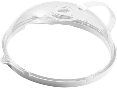 LOVIVER Cubierta para Alimentos en microondas, Cubierta Tipo cúpula para Pasteles, Mantenga Limpio el microondas con Orificio para, Cubierta para Fuente