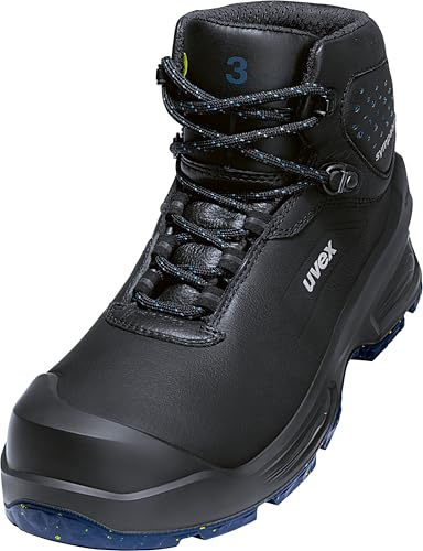 Uvex 3 STX MACSOLE® Schnürstiefel S7 FO CI HI HRO SC SR - Sicherheitsschuhe - Sicherheitsstiefel - wasserdicht, öl- & benzinbeständig - Weite 11