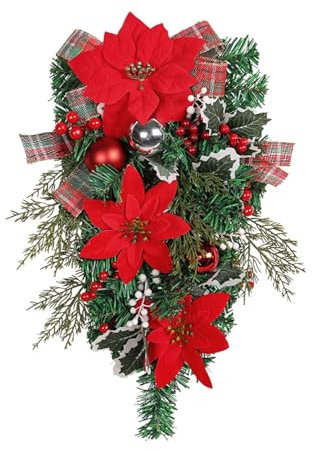 Umgekehrter Weihnachtsbaumschmuck für Partys, Häuser, Weihnachtsbaumschmuck, schöne Farbe