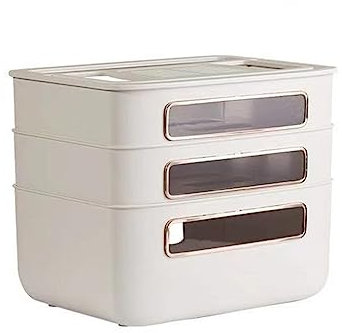 NSTVVEE Kabelaufbewahrung, Aufbewahrungsbox für WLAN-Router, Steckdose, Kabelaufbewahrungsbox, Set-Top-Box, Steckerleiste, Steckdose, Sortiergerät, Kabelaufbewahrungsbox für Zuhause und Bü