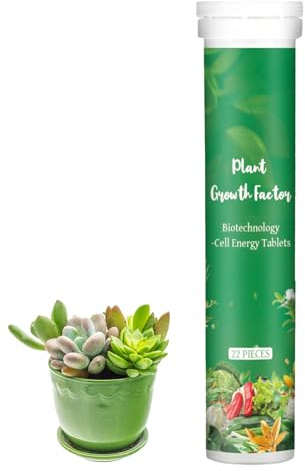 Hauspflanze Dünger - 22 Stcs langsame Freisetzung Nährstofftabletten, Pflanzenwachstum Lebensmittel, ausgewogener Dünger für Blumen Wurzeln Rohrlern | Einfache Gartenpflanze -Pflegetabletten fü