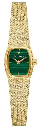 Bulova Damen Analog Quarz Armbanduhr Goddess of Time