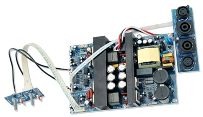 Jazuaiao 500W+500W Double Channel Digital Power Sound Amplifier Board IRS2092 Power Stereo Module for Car Home Theater Low Distortion Amplifier Module
