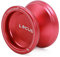 MAGICYOYO V6 Locus Pro Jojos | Metal Responsive JoJo Ball mit 12 Jo-jo Saiten + Handschuh + Tasche Kit | Kinder bis Erwachsener Yo-yo | Anfänger bis Fortgeschrittene Jo Jo | Rot