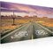 Runa Art Wandbild Route 66 Grand Canyon 1 Teilig 100 x 40 cm Modern Bild auf Vlies Leinwand Vintage Wohnzimmer Schlafzimmer Orange Beige 611312a
