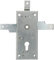 KOTARBAU® Garagenschloss 60 mm Stahl Torschloss Garagentorschloss Profilzylinder für Schwingtore Tortreibriegel Torverschluss Garage Verschluss