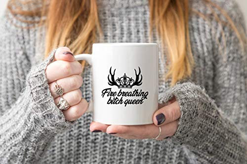 Throne of Glass Fire Breathing Queen Aelin Ashryver Galathynius Mug T101