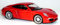 generisch Porsche 911 (991) Carrera S modello da collezione ca. 1:43 / ca. 9-10 cm rosso di Welly